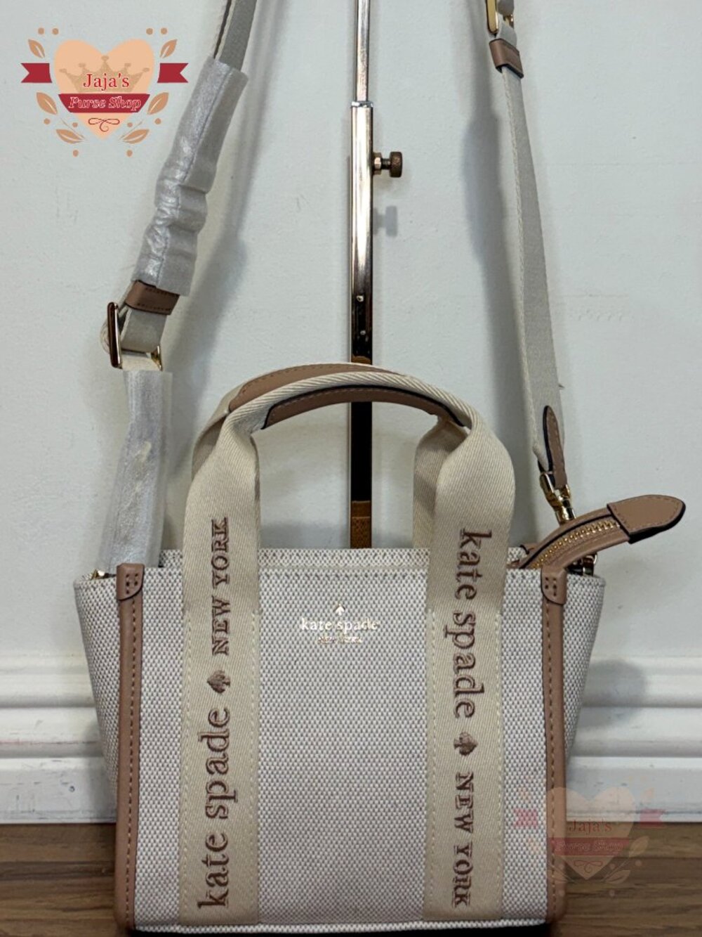 🤎Kate Spade Kip Canvas Mini Tote🤎
